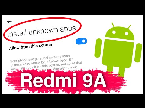How to Allow Unknown Sources in Redmi 9A | Redmi 9A Unknown Sources Setting