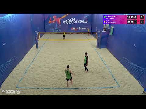 16:55 O. Fedorenko / R. Prytuliak - M. Horobets / Y. Bohdashkin 28.11.2022 |Winners Beach Volleyball