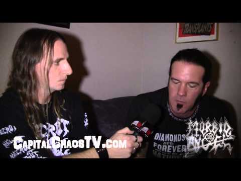 David Vincent of Morbid Angel Interviewed @ Slims on CAPITAL CHAOS TV