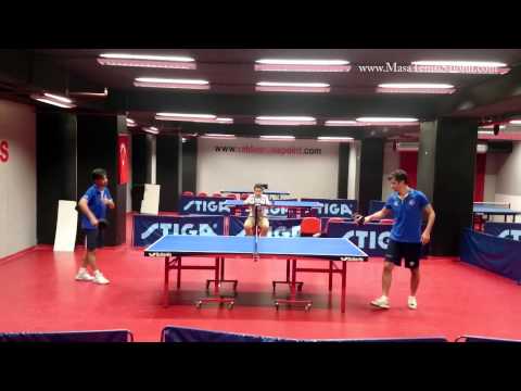 Masa Tenisi Turnuvası Maçı - Mesut FARAHMAND - Furkan ALTUNOK