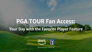 Fan Access for the Golf Enthusiast: Favorite Player | Amazon Web Services