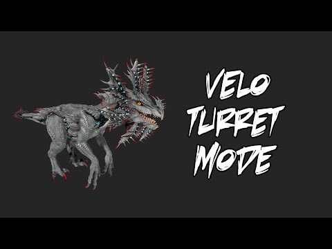 Velonasaur Turret Mode | Tips and tricks | ARK Survival Evolved