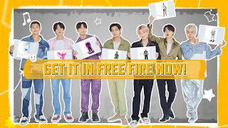 BTS Outfits | From Manuscript to Final Design! 💜 | Free Fire X BTS
