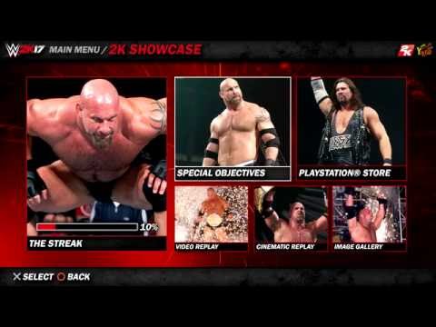WWE 2K17 2K SHOWCASE Mode Concept