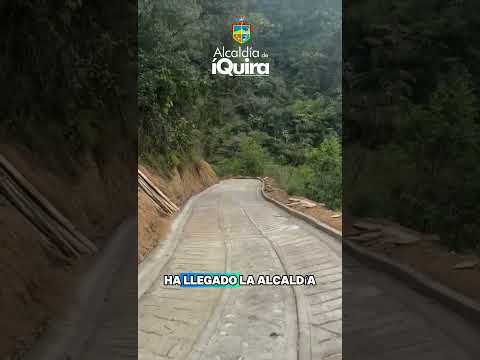 Construcción de Placa Huella en la vereda Río Íquira! Alcaldía Municipal de Iquira - Huila