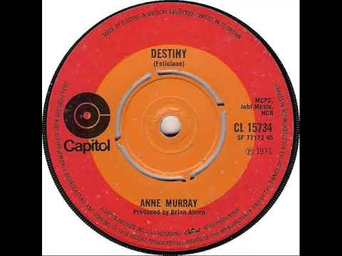 UK New Entry 1972 (203) Anne Murray - Destiny