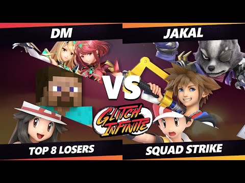 Glitch Infinite Top 8 - DM Vs. Jakal - SSBU Ultimate Tournament