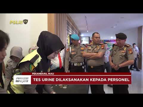 PRESISI UPDATE : POLDA RIAU GELAR TES URINE PERSONEL01/03/2026 (20.30)