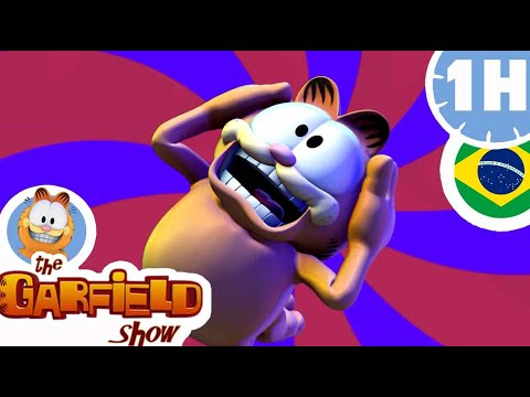 😱Garfield tem medo dos ratos!🐁- Episódio Completo HD