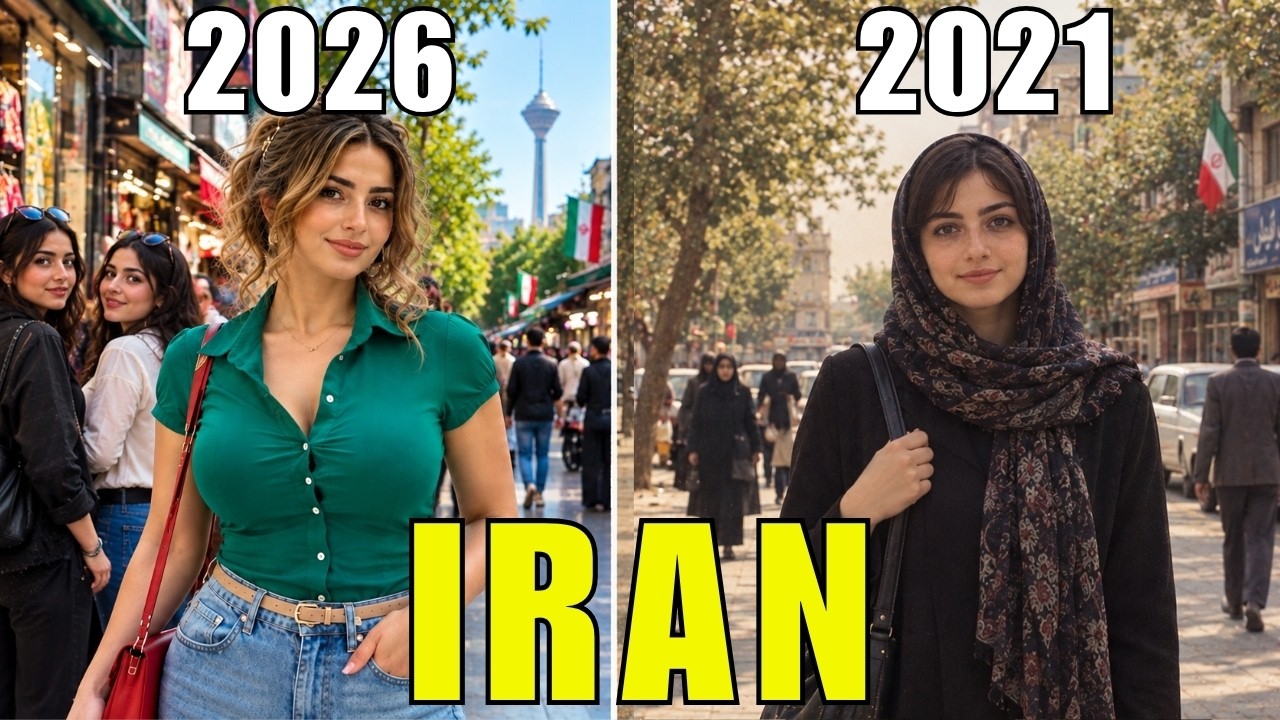 🇮🇷 Iran 2021 vs 2026: What Changed in Just 5 Years?