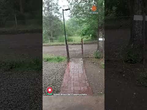 La TORMENTA llegó a CÓRDOBA con caída de GRANIZO en Calamuchita