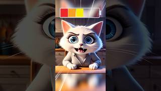 Mother Cat Drinks Coffee To Survive Parenting #catlover #cartoon