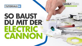 Baut eine actionreiche Kugelbahn mit dem neuen GraviTrax-Element Electric Cannon