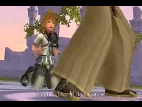 Birth by Sleep, English cutscene 83 - Teacher and Disciple Cross Keyblades