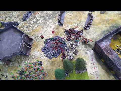 Black Legion vs Necrons