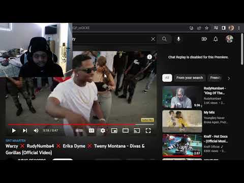 Warzy rudynumba4 Erika dyme tweny Montana divas & gorillas REACTION