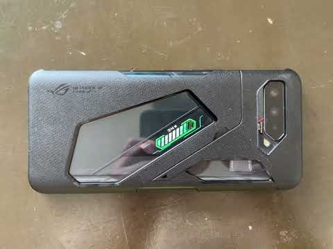 ROG Phone 5S Pro battery display mode