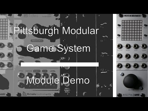 Pittsburgh Modular Game System - Eurorack Modular Demo | Samwell Clark