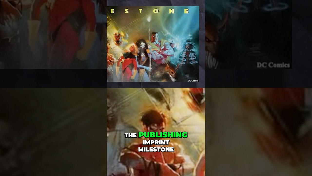 The Importance of Milestone Media,Static and Black Heroes #blacksuperheroes #comicbooks #dccomics