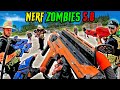 NERF Meets Call Of Duty ZOMBIES 5 0 Full Movie Nerf First Person Shooter