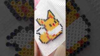 Pikachu Fuse Bead Art | Satisfying Pixel Craft with Pixie Beads | DIY Keychain ASMR #fusebeads #diy