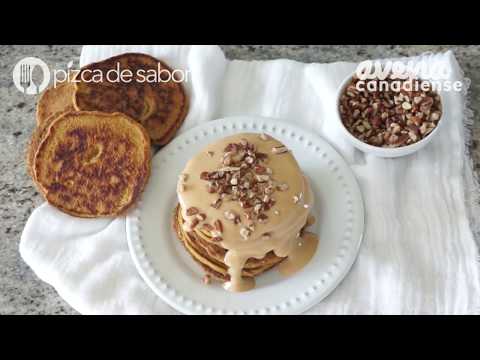 🥞 Pumpkin oatmeal pancake 😋