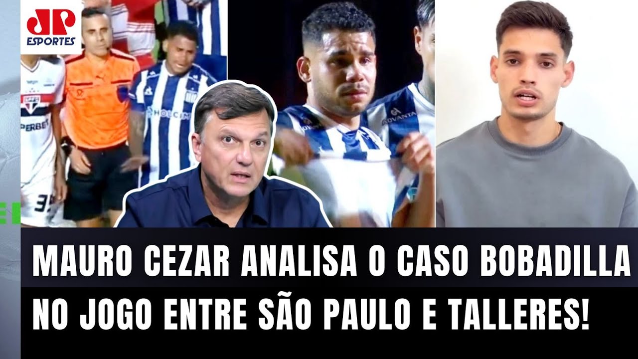 "O MAIS BIZARRO DISSO TUDO é que..." Mauro Cezar ANALISA Caso Bobadilla x Navarro em SPFC x Talleres