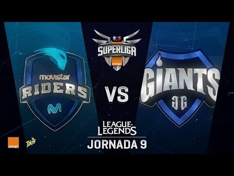 SUPERLIGA ORANGE - MOVISTAR RIDERS VS GIANTS - Mapa 1 - #SUPERLIGAORANGELOL9