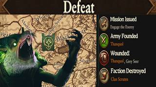 Thanquol Chose Very Wrong Starting Position in Immortal Empires that His Campaign is DOOMED in Turn1