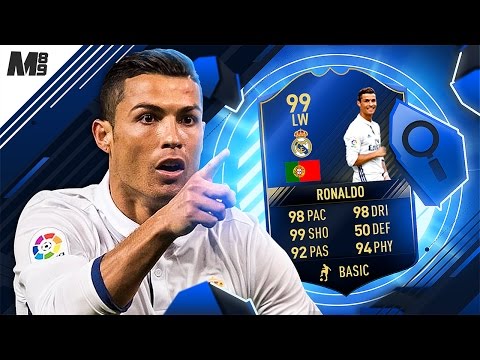 FIFA 17 TOTY RONALDO REVIEW | 99 TOTY RONALDO | FIFA 17 ULTIMATE TEAM PLAYER REVIEW