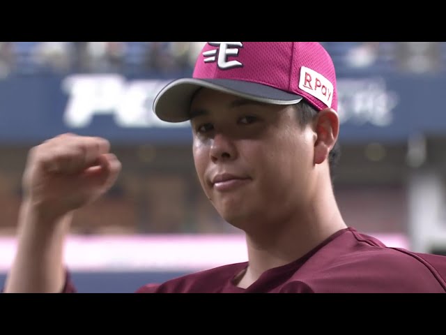 イーグルス・藤井聖投手ヒーローインタビュー 8月14日 オリックス・バファローズ 対 東北楽天ゴールデンイーグルス