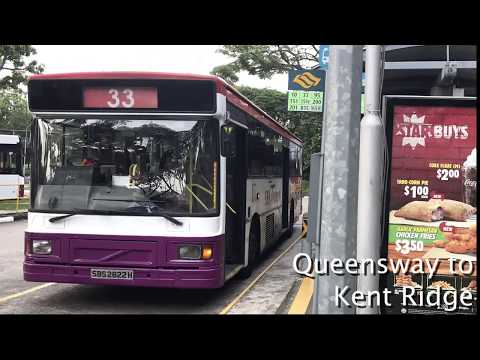 SBS2822H Volvo B10M DM3500 (SBS Transit) (Service 33) (Queensway to Kent Ridge)