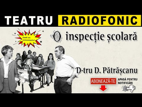 Dumitru D. Patrascanu - A school inspection | Theatre