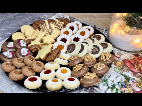 Prhki Keksići od jednog tijesta | Butter Cookies from one dough | Kekse - Plätzchen aus einem Teig