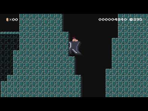 Mr.Saturn's Booty Call by cake - Super Mario Maker【Wii U】No Commentary 1bx