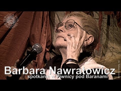 Barbara Nawratowicz w Piwnicy pod Baranami