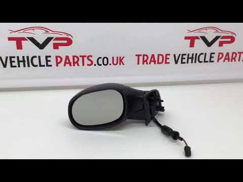 Fits Citroen C3 2002-2009 Door Wing Mirror Electric Passenger Side video