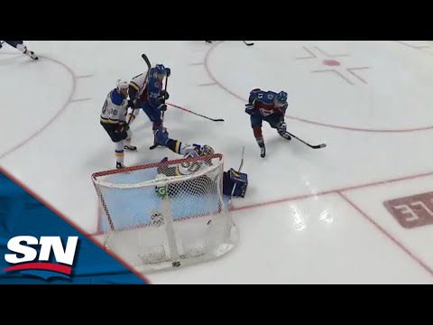 Valeri Nichushkin Darts in to Bury the Rebound and Tie the Game vs. Blues