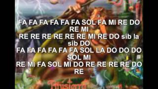 la danza del fuego mago de oz con notas