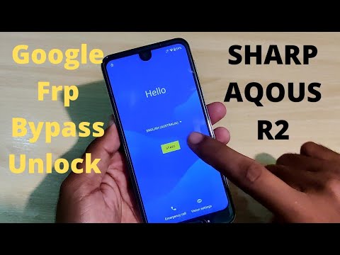 Aqous R2 Frp Bypass Unlock | Sharp 706SH Google Bypass Without Pc Unlock