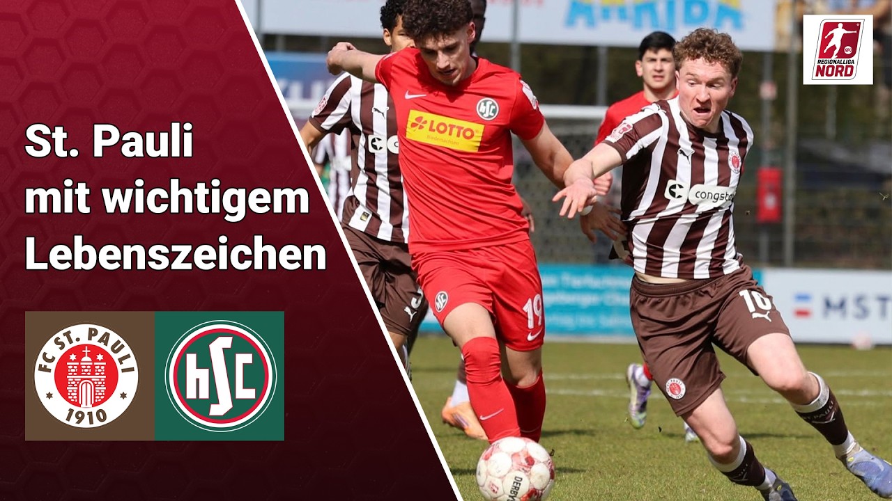 St Pauli II U23 vs Hannoverscher SC Highlights