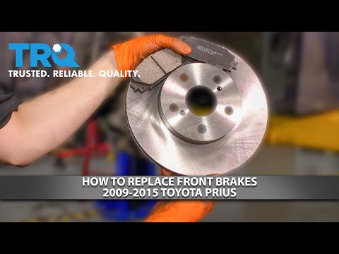 How to Replace Front Brakes 2009-2015 Toyota Prius