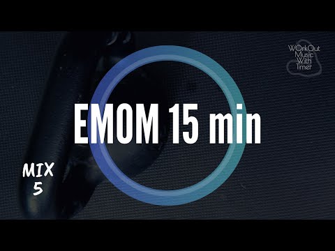 Workout Music With Timer - EMOM 15 min - Mix 40