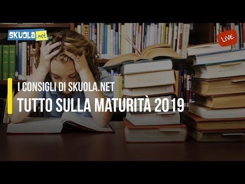 Maturità 2019: tutto sull'esame