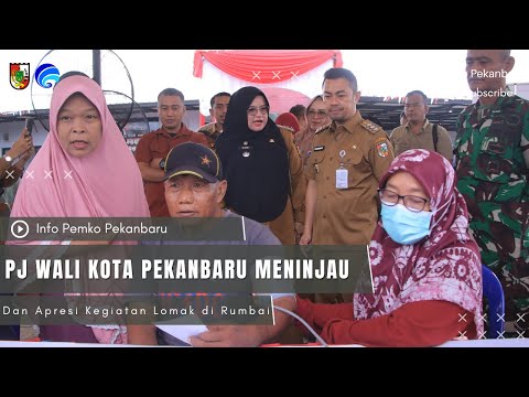 Pj Wali Kota Pekanbaru Meninjau dan Apresiasi Kegiatan Lomak di Rumbai