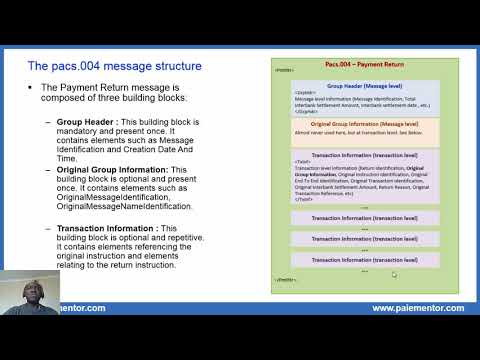 Pacs.004 normal return message in the SEPA Credit Transfer Schemes