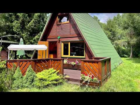 Piękny domek nad Jeziorem Okonińskim