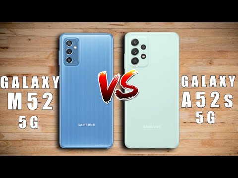 Samsung Galaxy M52 5G vs Samsung Galaxy A52s 5G