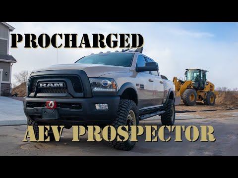 AEV Prospector on 37s with a ProCharger