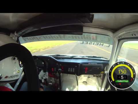 2014 Bitburg Slalom DM Endlauf  - Lars Heisel - Opel Böhm Kadett 16V